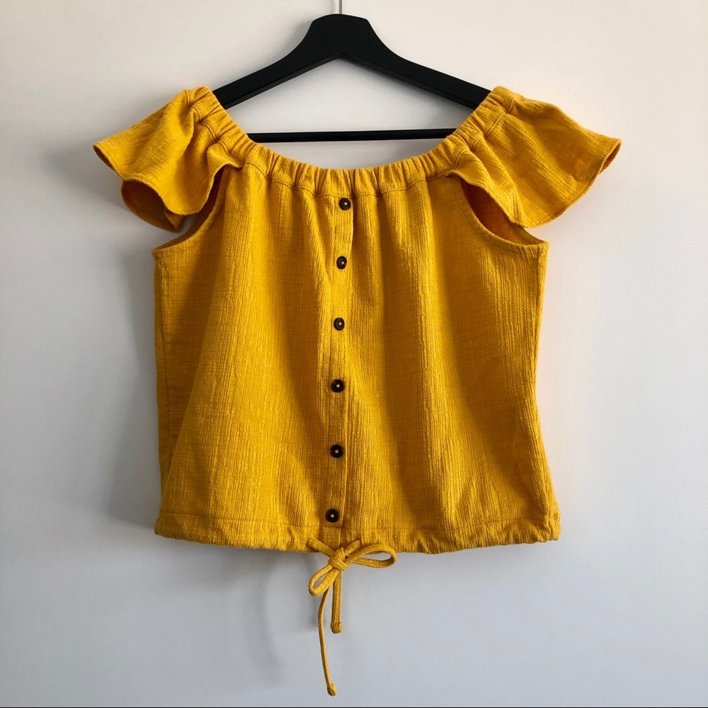 🌻HP 🥳 Madewell • T&T Off the Shoulder Top